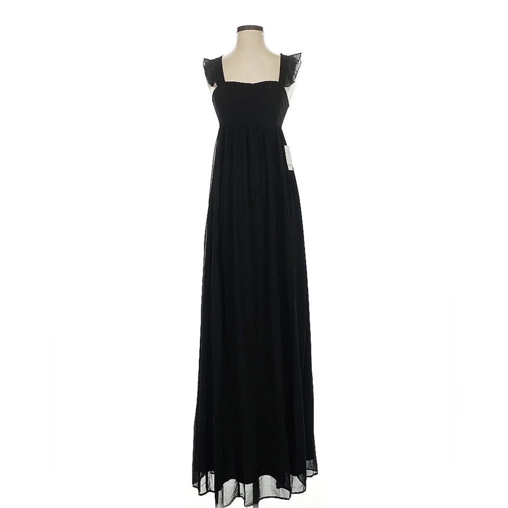 NWT Show me your MuMu June Maxi Dress
Black Chiffon
XS - Picture 1 of 4